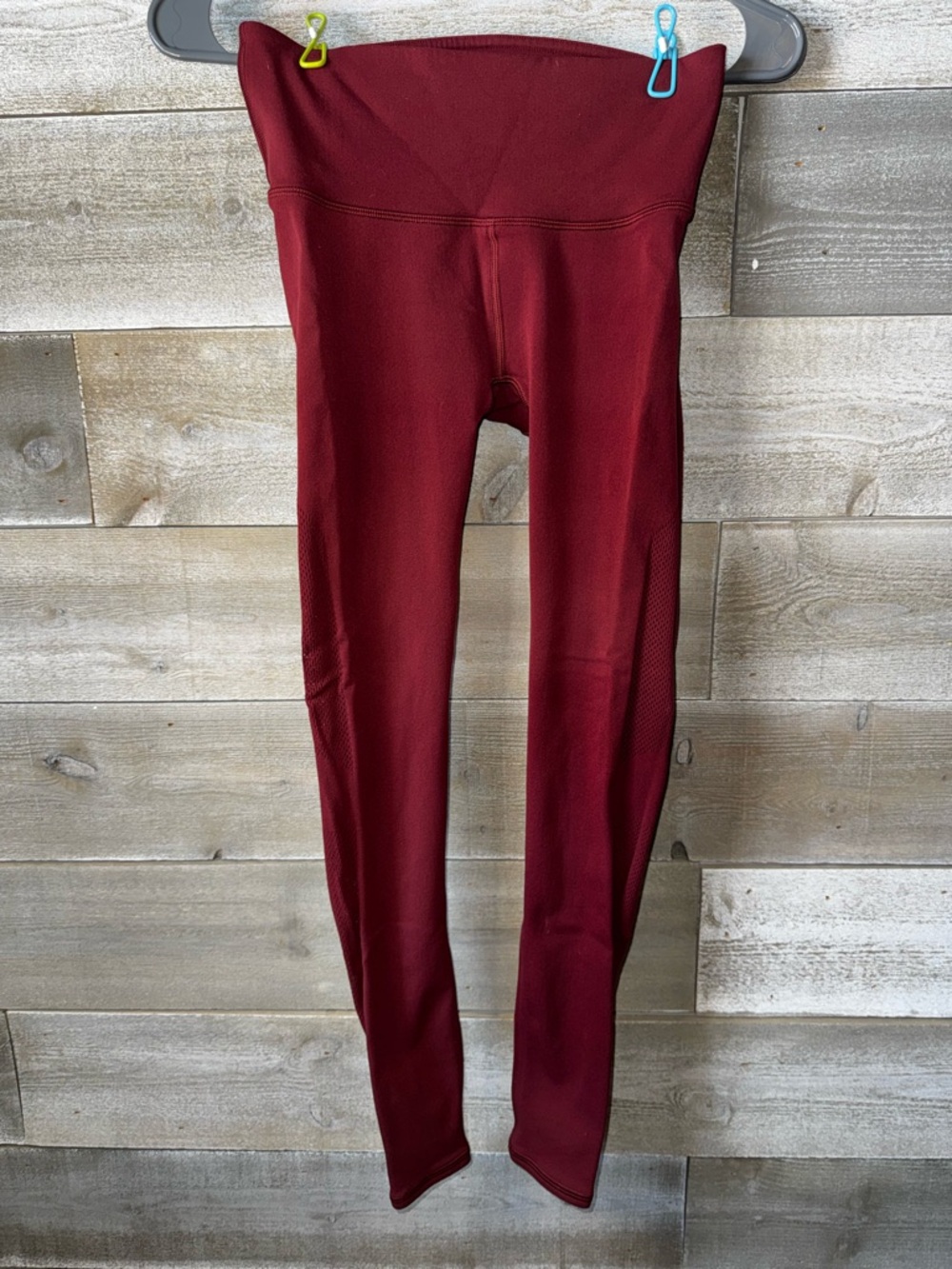 Lululemon Tight Stuff High-Rise Leggings - Burgundy